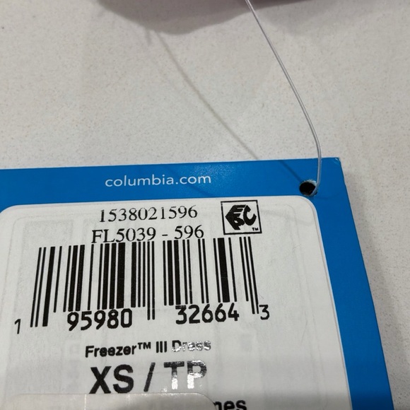 Columbia PFG Freezer III Dress XS Pink Omni Shade Fishing Performance NWT - Picture 7 of 7